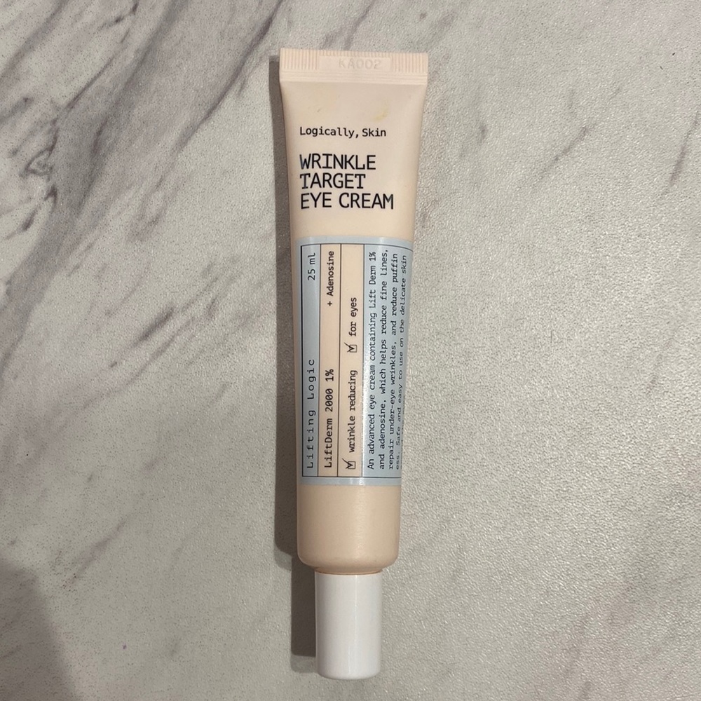 Logically, skin eye cream